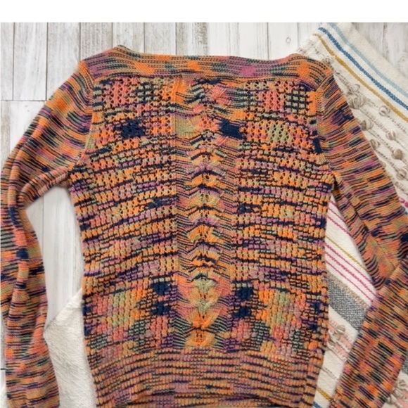 Sparrow Marled Multicolor Knit Sweater - Picture 4 of 6